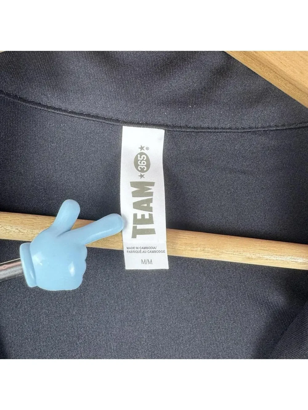 Toyota Team 365 Quarter Zip Pullover Black Size M Auto Car Performance Stretch - Picture 4 of 8